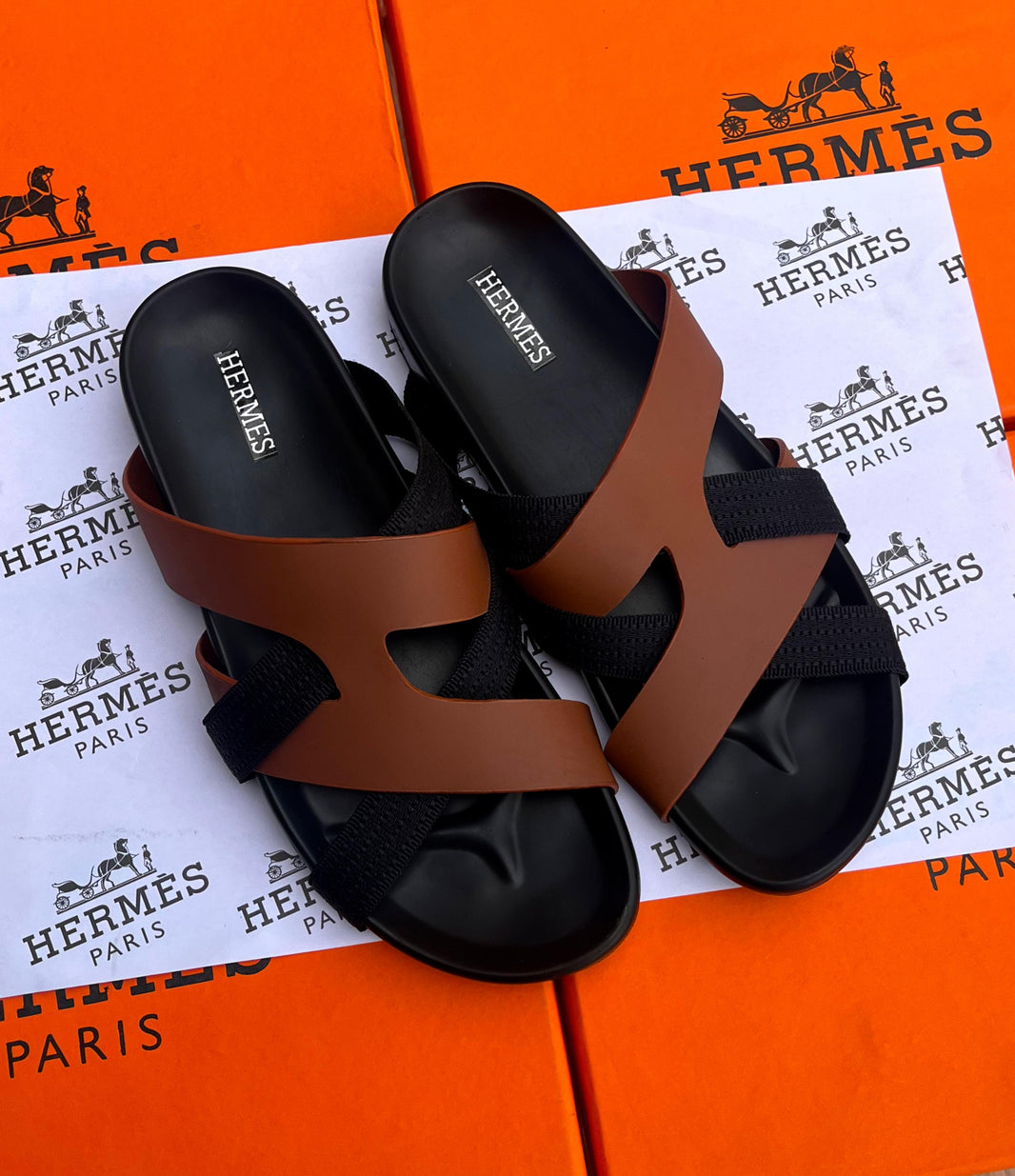 Hermes Kazimer Sandals