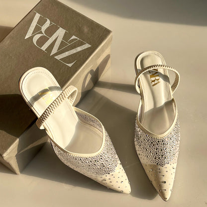 Zara Embelished Heels