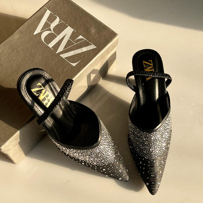 Zara Embelished Heels