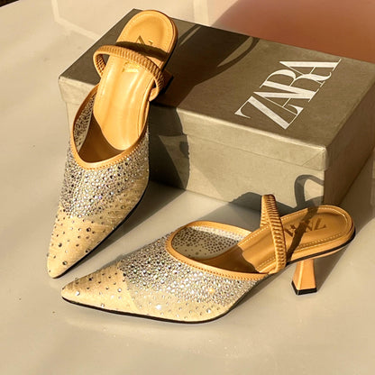 Zara Embelished Heels