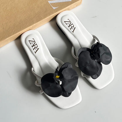 Zara Floral Flats