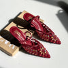 Zara Embroidered Heels