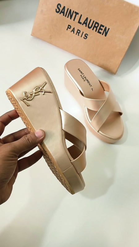 Ysl Platform Wedges