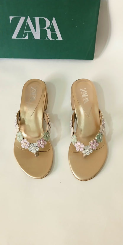 Zara Rhinestone Pumps