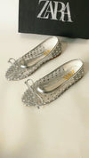 Zara Rhinestone Pumps