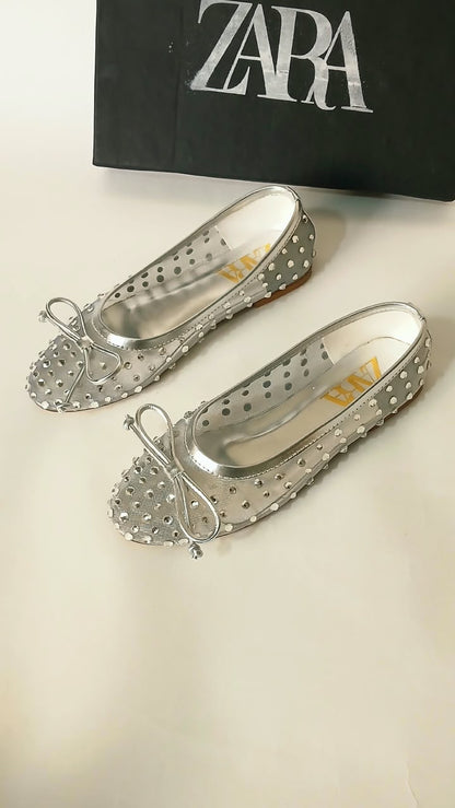 Zara Rhinestone Pumps