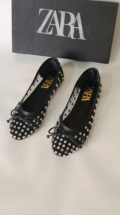 Zara Rhinestone Pumps