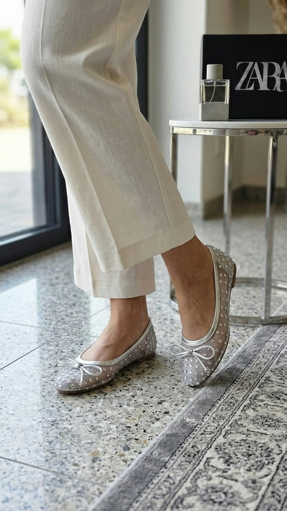 Zara Rhinestone Pumps