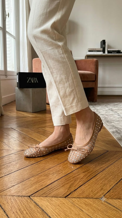 Zara Rhinestone Pumps