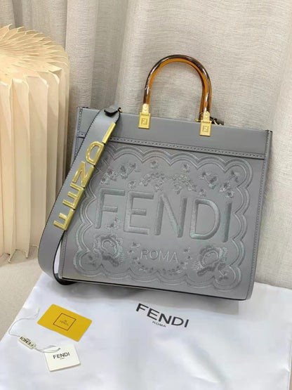 Fendi Leather Tote