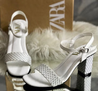 Zara Veinna Block Heels