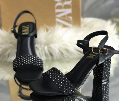Zara Veinna Block Heels