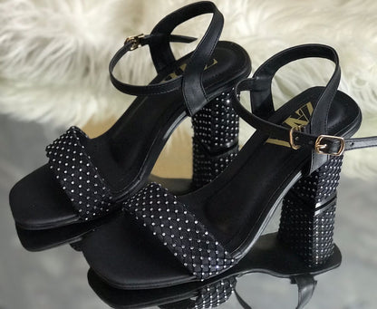 Zara Veinna Block Heels