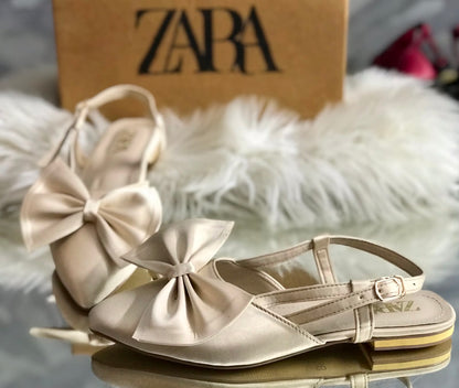 Zara Satin Heels