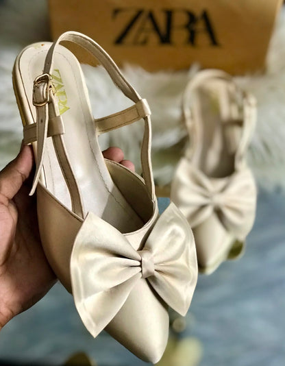 Zara Satin Heels