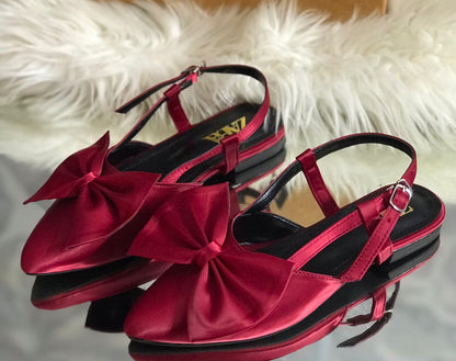 Zara Satin Heels