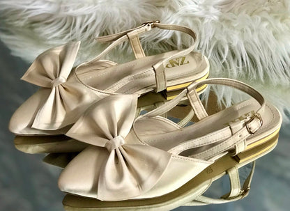 Zara Satin Heels
