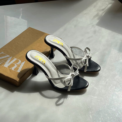 Zara Bow Classic Heels