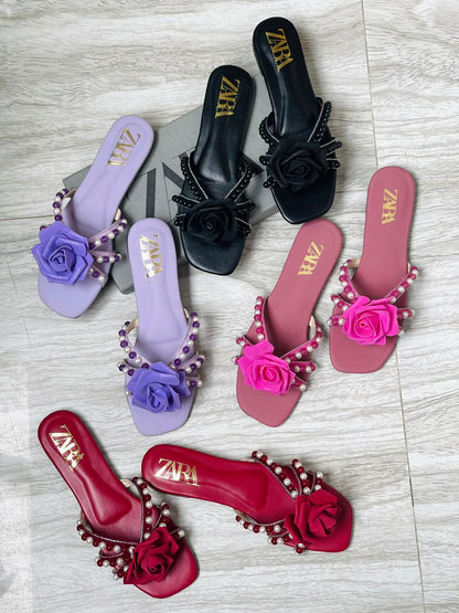 Zara Rose Flats