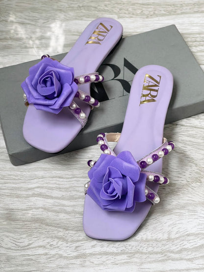 Zara Rose Flats