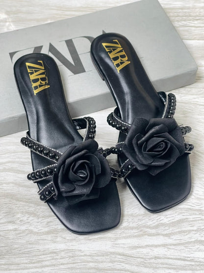 Zara Rose Flats
