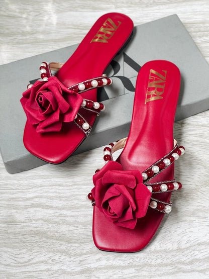 Zara Rose Flats