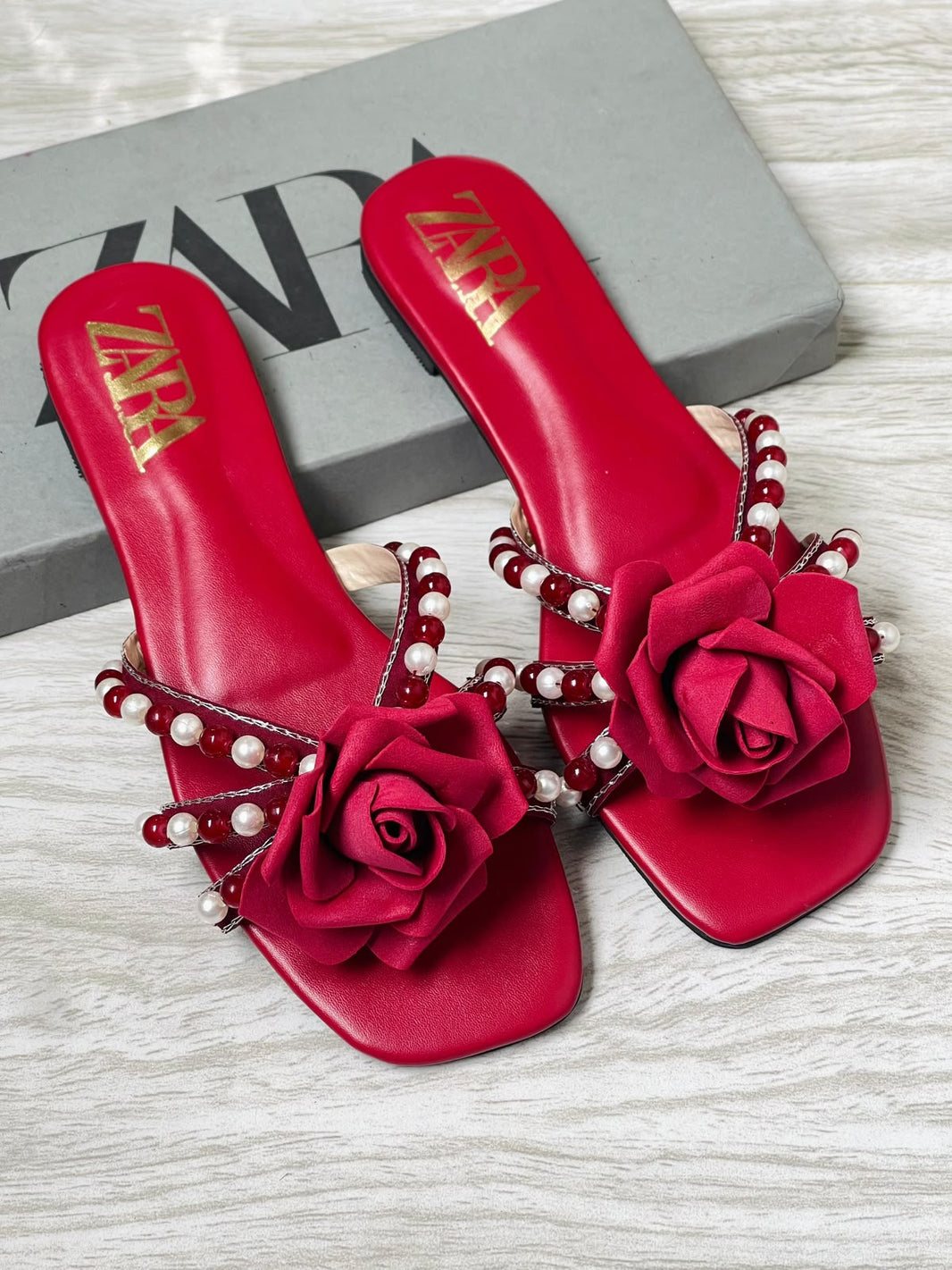 Zara Rose Flats