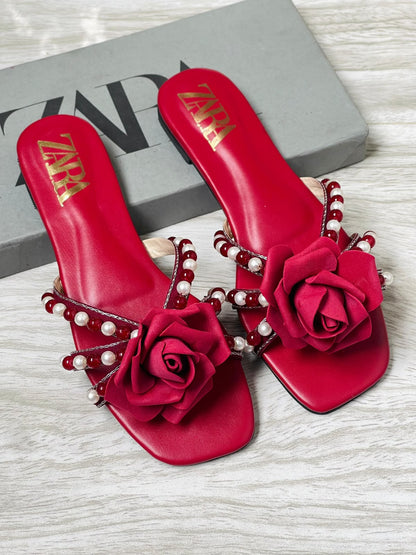 Zara Rose Flats