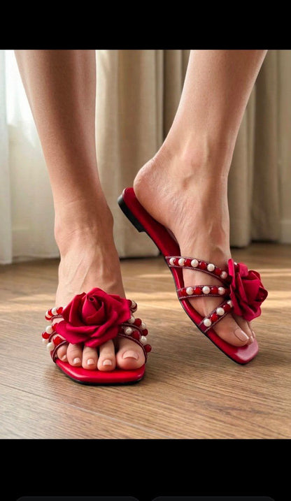 Zara Rose Flats