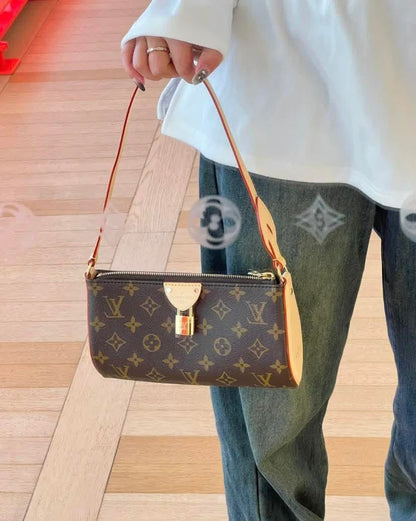Lv Monogram Pouchette Bag