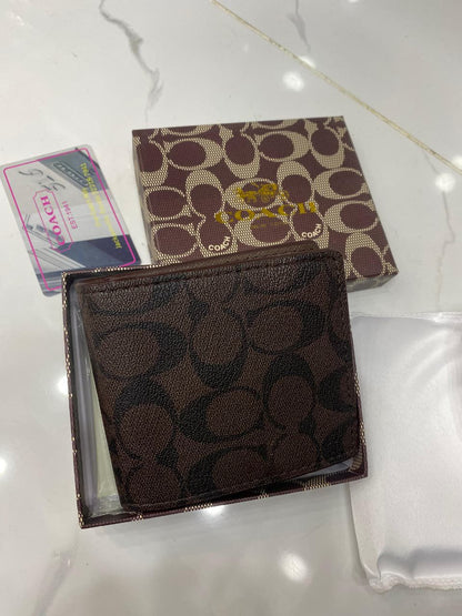 Coach Men Leather Wallet