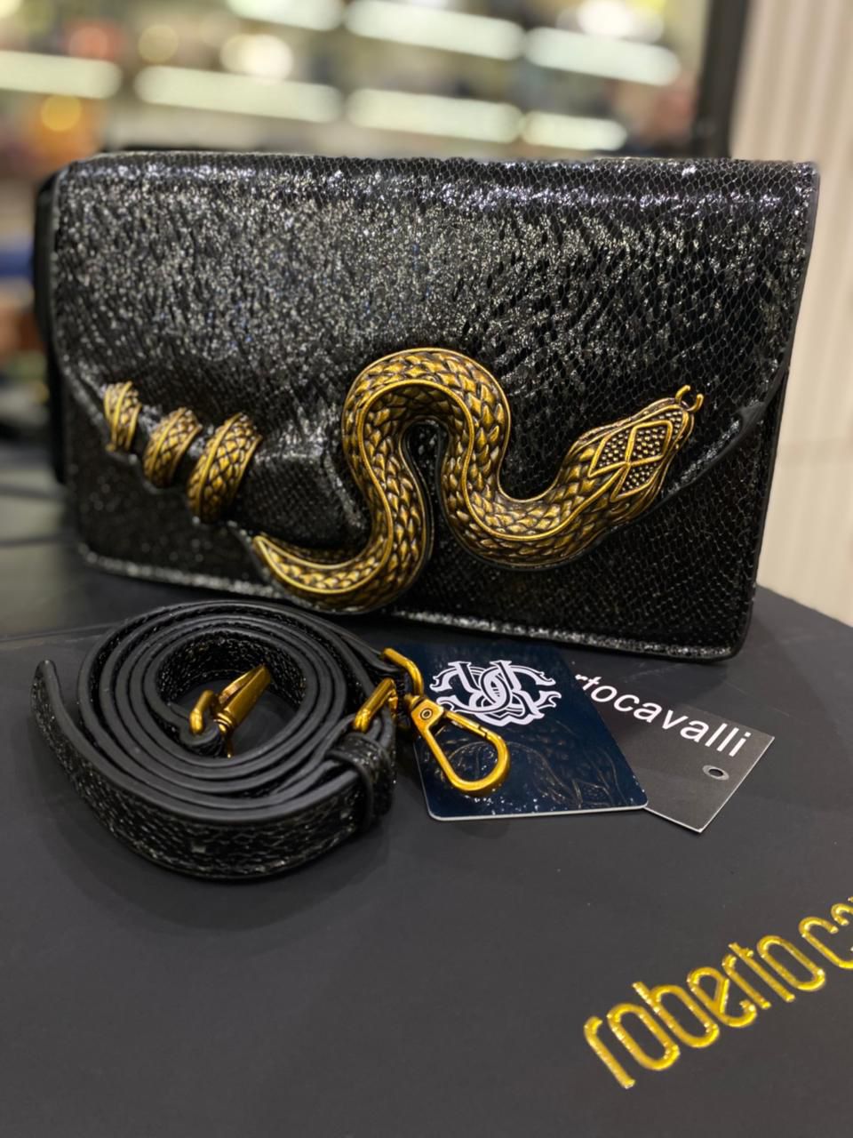 Roberto Cavelli Clutch Bag