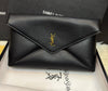 Saint Laurent Women Cassandre Mini Leather Crossbody Bag
