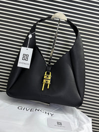 Givenchy G-Hobo Medium Leather Shoulder Bag