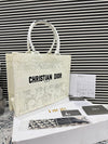 Cd Tote Book Embroidered Bag