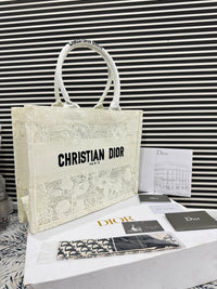 Cd Tote Book Embroidered Bag