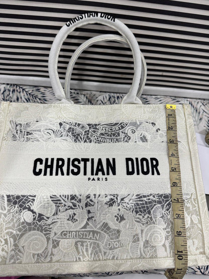 Cd Tote Book Embroidered Bag