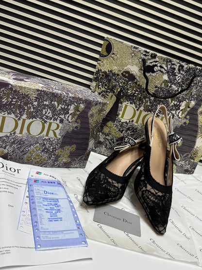 Cd J'adior Slingback Heels