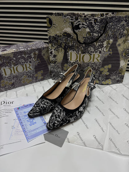 Cd J'adior Slingback Heels