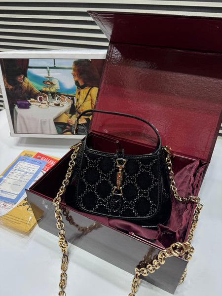 Gucci Jackie 1961 Crystal Bag