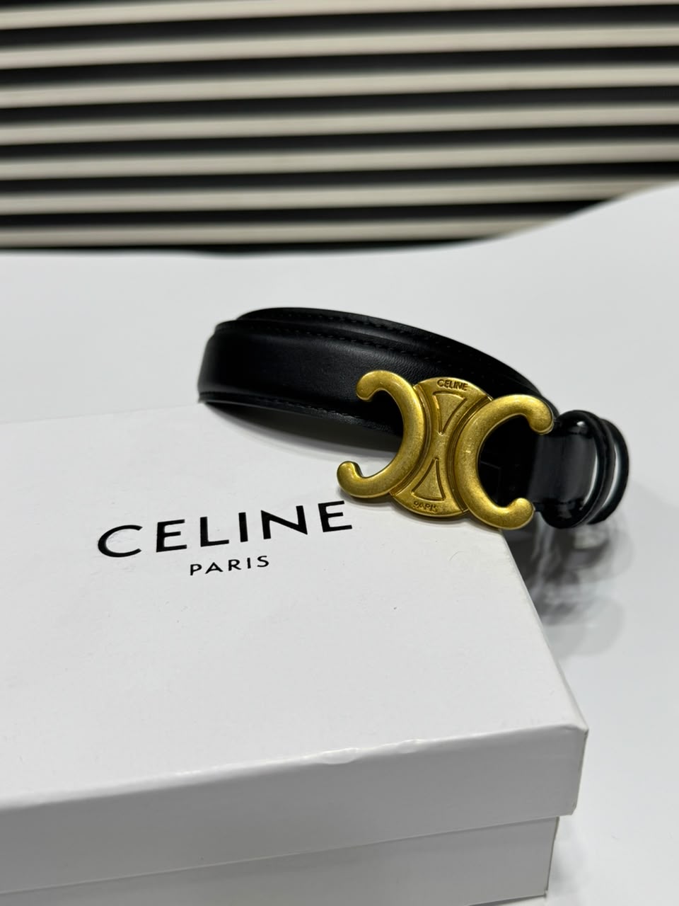 Celine Triomphe Belt for woman