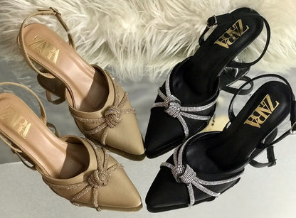 Zara Bow Heels