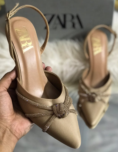 Zara Bow Heels