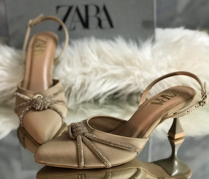 Zara Bow Heels