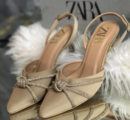 Zara Bow Heels