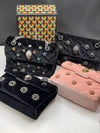 Kurt Geiger London Mini Velvet Kensington Bag