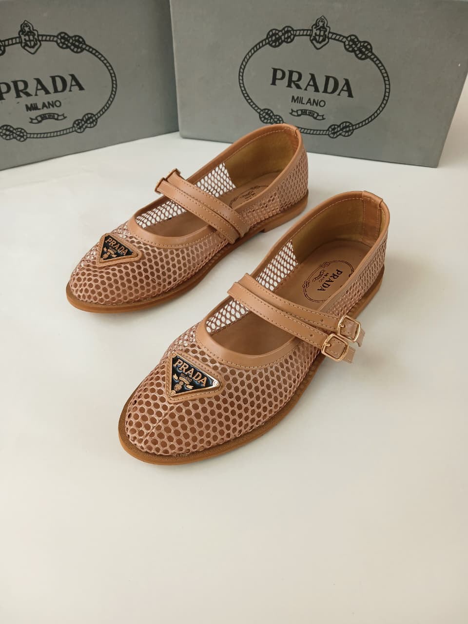Prada Net Pumps