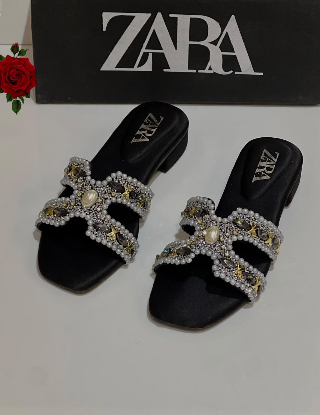Zara Stone Heel