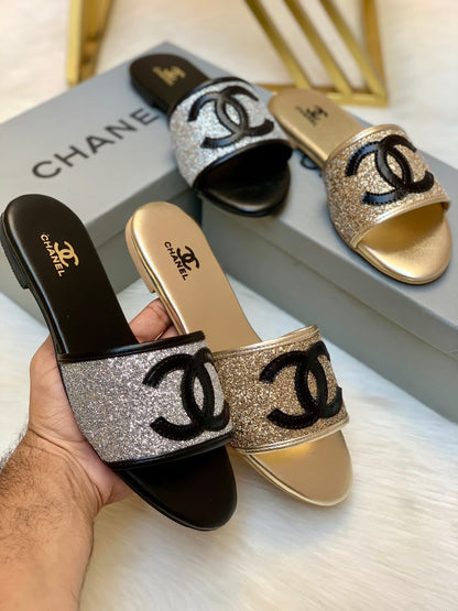 Chanel Glitter Flat