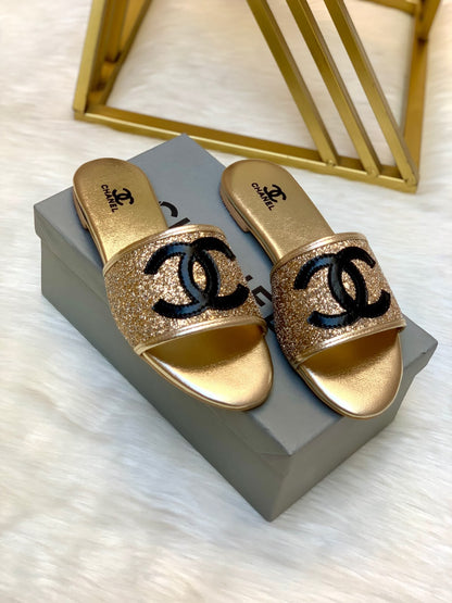 Chanel Glitter Flat